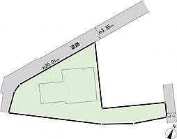 物件画像 鶴見区東寺尾中台　建築条件無し土地