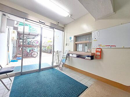 管理の行き届いた清潔感のあるロビー。毎日帰ってくるのが楽しみになります。