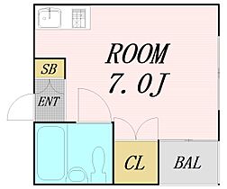 大阪府大阪市北区中崎1丁目（賃貸マンション1R・3階・18.00㎡） その2