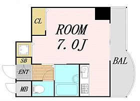 大阪府大阪市淀川区宮原5丁目（賃貸マンション1R・7階・20.53㎡） その2