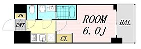 大阪府大阪市淀川区十三本町2丁目（賃貸マンション1K・11階・21.37㎡） その2