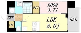 大阪府大阪市住之江区浜口西2丁目（賃貸マンション1LDK・6階・30.26㎡） その2