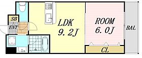 大阪府大阪市北区中津5丁目（賃貸マンション1LDK・5階・36.67㎡） その2