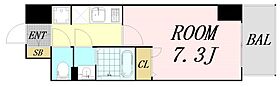 大阪府大阪市中央区松屋町住吉（賃貸マンション1K・3階・24.50㎡） その2