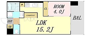 大阪府大阪市西淀川区御幣島2丁目（賃貸マンション1LDK・8階・41.83㎡） その2