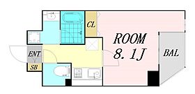 レジディア江戸堀  ｜ 大阪府大阪市西区江戸堀2丁目（賃貸マンション1K・12階・27.17㎡） その2