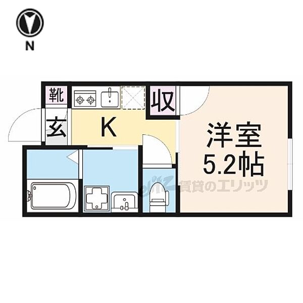 レフレール 102｜滋賀県蒲生郡日野町大字村井(賃貸アパート1K・1階・25.06㎡)の写真 その2