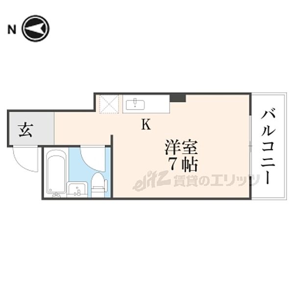 滋賀県東近江市東沖野１丁目(賃貸マンション1K・4階・20.00㎡)の写真 その1