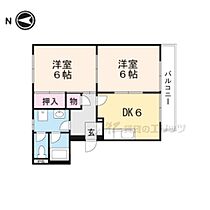 メゾンコウナン 101 ｜ 滋賀県甲賀市甲南町深川（賃貸アパート2DK・1階・43.70㎡） その2