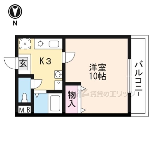 滋賀県草津市西矢倉３丁目(賃貸マンション1K・1階・29.70㎡)の写真 その2