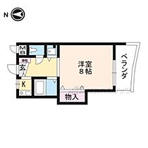 メゾン東大津 107 ｜ 滋賀県大津市木下町（賃貸マンション1K・2階・22.17㎡） その2