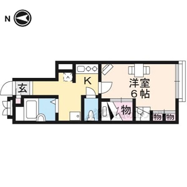 レオパレスプラティニ 212｜滋賀県大津市今堅田３丁目(賃貸アパート1K・2階・26.08㎡)の写真 その2