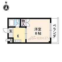 滋賀県大津市中庄１丁目（賃貸マンション1K・2階・22.20㎡） その2