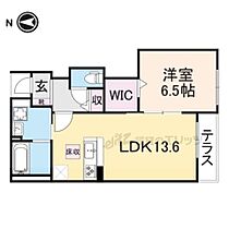 滋賀県長浜市山階町（賃貸アパート1LDK・1階・49.49㎡） その2