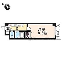 プリオールＺＥＮ弐番館 505 ｜ 滋賀県草津市野路１丁目（賃貸マンション1K・5階・25.48㎡） その2