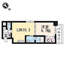 高栄京町マンション 502 ｜ 滋賀県大津市京町１丁目（賃貸マンション1LDK・5階・40.12㎡） その1