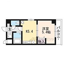 滋賀県草津市西大路町（賃貸マンション1DK・3階・25.81㎡） その1