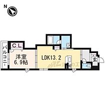 滋賀県草津市西渋川１丁目（賃貸マンション1LDK・4階・51.87㎡） その2