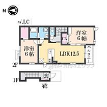 滋賀県長浜市地福寺町（賃貸アパート2LDK・2階・58.90㎡） その1