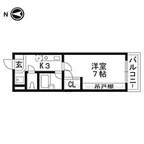 滋賀県草津市矢橋町（賃貸マンション1K・3階・22.40㎡） その2