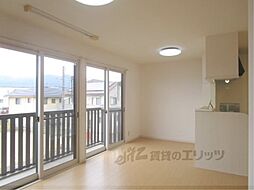 JR草津線 貴生川駅 徒歩5分の賃貸アパート 2階2LDKのリビング/ダイニング