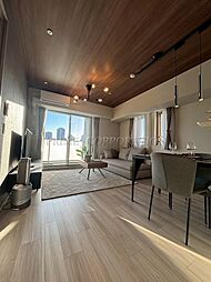 ウエリスアーバン水天宮前 13階2LDKのリビング/ダイニング