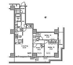 間取図画像 3LDK
