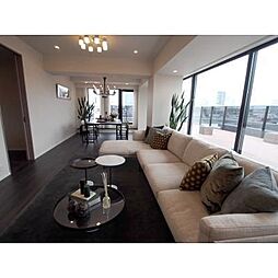 パークアクシスプレミア表参道 4階2LDKのリビング/ダイニング