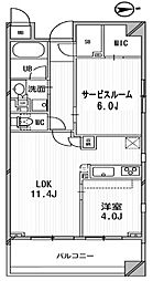 アーデン神保町 1SLDKの間取図画像