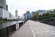 区立高浜運河沿緑地（1549m）