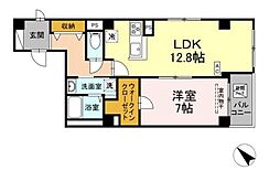 Saichi銀座東 1LDKの間取図画像
