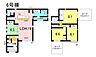 間取り：6号棟　4LDK＋S　土地面積165.31m2　建物面積108.90m2