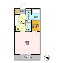 ヒカリクレール 103 ｜ 茨城県つくば市研究学園７丁目（賃貸アパート1K・1階・30.05㎡） その2