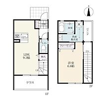 プレミアム諸富 E ｜ 佐賀県佐賀市諸富町大字諸富津（賃貸アパート1LDK・1階・44.57㎡） その2