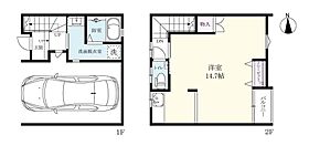 プレミアムガレージ尼寺 F ｜ 佐賀県佐賀市大和町大字尼寺（賃貸アパート1R・1階・42.35㎡） その2