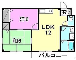 ベルク．カネキ 302 号室 ｜ 愛媛県東温市横河原（賃貸マンション2LDK・3階・48.87㎡） その2