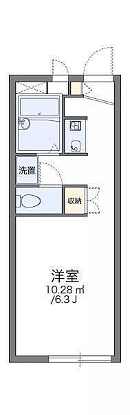 レオパレスユアーズ 102 号室｜愛媛県松山市保免中1丁目(賃貸アパート1K・1階・19.87㎡)の写真 その2