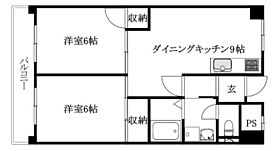 道後山本ビル 602 号室 ｜ 愛媛県松山市道後喜多町（賃貸マンション2LDK・5階・47.85㎡） その2