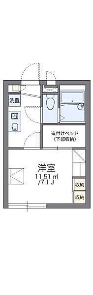 レオパレスＩＫＵＳＨＩ 202 号室｜愛媛県松山市生石町(賃貸アパート1K・2階・19.87㎡)の写真 その2