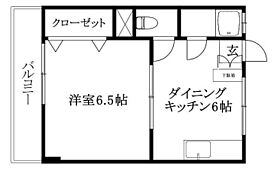 コーポ皐月 302 号室 ｜ 愛媛県松山市木屋町3丁目（賃貸マンション1DK・3階・27.45㎡） その2