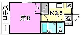 ベルナティオ 402 号室 ｜ 愛媛県松山市清水町4丁目（賃貸マンション1K・4階・25.91㎡） その2