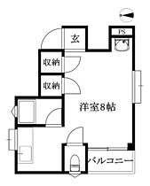 城東マンション 402 号室 ｜ 愛媛県松山市道後一万（賃貸マンション1R・4階・19.00㎡） その2