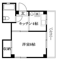 メゾンＡＤ2 412 号室 ｜ 愛媛県松山市高砂町1丁目（賃貸マンション1K・3階・23.28㎡） その2