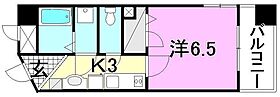 エル・ミオーレ朝生田 402 号室 ｜ 愛媛県松山市朝生田町7丁目（賃貸マンション1K・4階・22.00㎡） その2