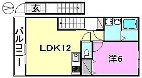 セントラルヴィラージュ2 203 号室 ｜ 愛媛県松山市小坂2丁目（賃貸アパート1LDK・2階・45.70㎡） その2