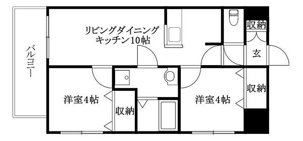 ＧＲＡＮＤＥ　ＡＲＣＨＥ　ＥＤＡＭＡＴＳＵ 801 号室｜愛媛県松山市枝松4丁目(賃貸マンション2LDK・8階・47.66㎡)の写真 その1