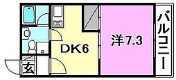 間取図画像 1DK
