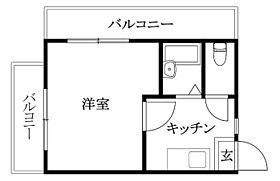 パルフェ永木 302 号室 ｜ 愛媛県松山市永木町2丁目（賃貸マンション1K・3階・25.00㎡） その2