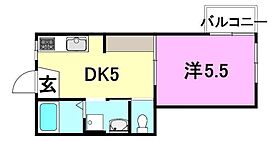 オックスフォードサーカス春日町本館 506 号室 ｜ 愛媛県松山市春日町（賃貸マンション1DK・5階・26.62㎡） その2