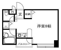 間取図画像 ワンルーム